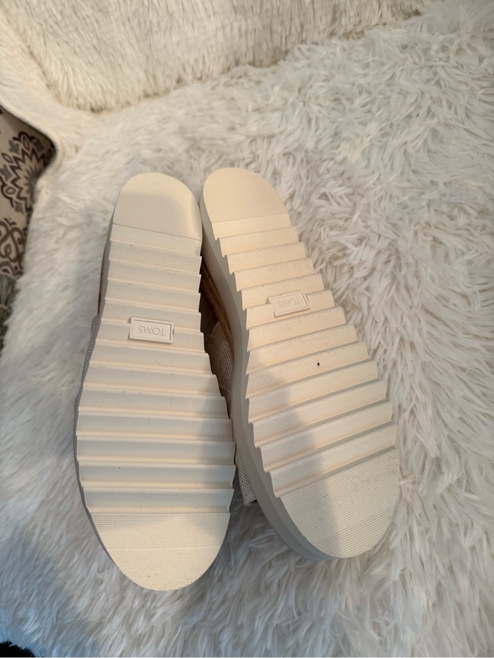 Tom’s Diana Mule Wedge Sandals Size 8.5 - Picture 8 of 8